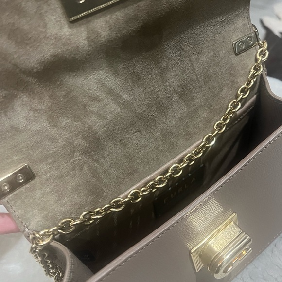 Cream Furla 1927 Crossbody Bag - Picture 10 of 13